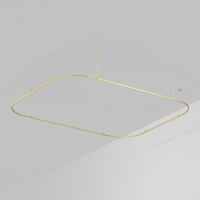 Основание ART-APRIORI-RECTANGLE-SOFT-ROD-800-4500x3500 (GD) (Arlight, IP20 Металл, 3 года)