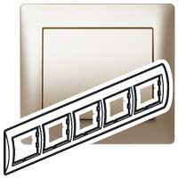 Legrand Galea Life Титан Рамка 5-я гориз