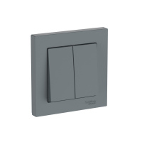 Systeme Electric AtlasDesign Грифель Выключатель 2-клавишный, сх.5, 10АХ, в сборе, быстрозажим. клем.