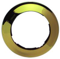 Simon 88 Золото Рамка 3-ая круглая