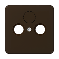 JUNG CD 500/CD plus Коричневая Накладка TV-FM-SAT