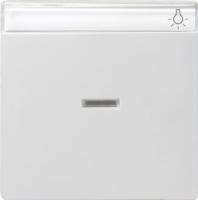 Gira Одинарная клавиша с полем для надписи и подсветкой