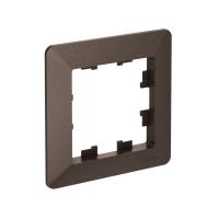 Systeme Electric AtlasDesign Air Мокко/дымчатый черный Рамка 1-ая