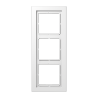 JUNG LSD Белая (дуропласт) Рамка 3-ая