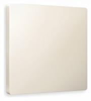 Лицевая панель ALFA (Бежевый матовый) заглушка для суппорта QUANT AP3360