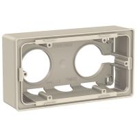 SE Unica New Беж Коробка 2-ая для открытой установки (NU800444)