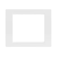 DKC In-Liner Front Рамка универсальная 2 мод, цвет белый, RAL 9010