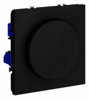 Светорегулятор встраиваемый VOLTUM S70 поворотно-нажимной 600 Вт, (черный матовый) Светорегулятор встраиваемый VOLTUM S70 поворотно-нажимной 600 Вт, (черный матовый)