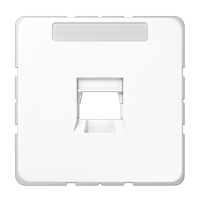 JUNG Крышка для модульных гнезд белая