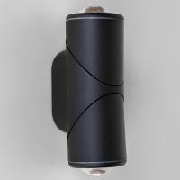 Уличный настенный светодиодный светильник GIRA D LED IP54 35127/D черный Elektrostandard Gira a056335