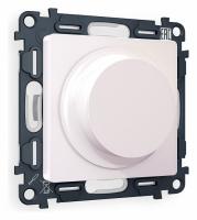 Комплект механизма светорегулятора универсального поворотно-нажимного ALFA MA205510 Жемчуг 25-600W/LED 5-300W QUANT