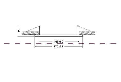 Встраиваемый светильник DL024-2-02S Maytoni Atom