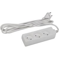 ЭРА U-3-7m Удлинитель без заземл., 2x0.75мм2, 3гн, 7м