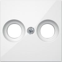 SE Merten SM Бел глянец Накладка розетки TV-FM