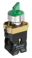IEK LAY5 Переключатель LAY5-BK2365 2 положения зеленый
