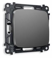 Комплект механизма 1-клавишного перекрестного выключателя OMEGA MO651030 Антрацит серый QUANT