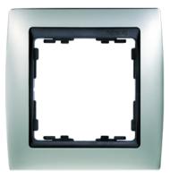 Simon 82 Алюминий/Графит Рамка 4-ая