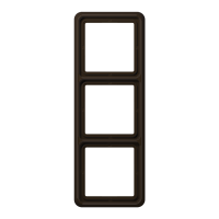 JUNG CD Коричневая Рамка 3-ая ударопрочная