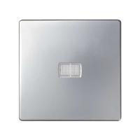 Simon 82 Detail Алюминий Клавиша с окошком для пиктограммы