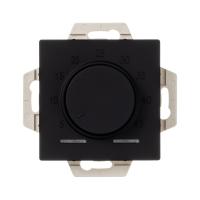 SE AtlasDesign Карбон Термостат электрон. теплого пола с датчиком, 10A, механизм