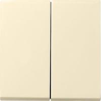 Gira S-55 Крем глянц Клавиша 2-ая с комплектом уплотнителей IP44 для клавишных и кнопочных выключате