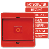 JUNG CD 500/CD plus Красная Клавиша 1-ая с линзой