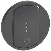 Legrand Celiane2 Графит Лицевая панель выключателя 067051/67423