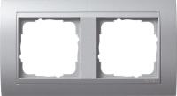 Gira Event Алюминий/Алюминий Рамка 2-ая