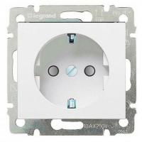 Legrand Valena Белый Розетка с/з авт шт