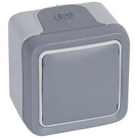 Legrand Plexo Серый Вывод кабеля