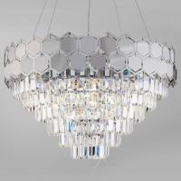 Умный подвесной светильник 10124/8 хром Eurosvet Ariana