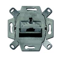 ABB BJE Мех Компьютерная/телефон.розетка 1-пост.UAE, 8 полюсов, RJ45, кат.6е, 500 МГц