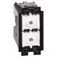 BT Living now Выключатель кнопочный двойной без фиксации.10А ~250В.1 модуль