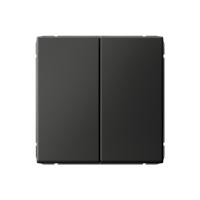 Systeme Electric ArtGallery Базальт Переключатель 2-клавишный, сх.6/2, 10АХ, механизм