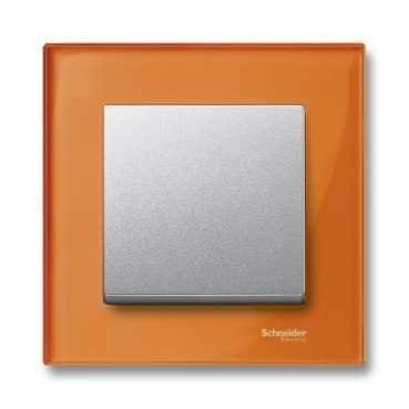 Schneider Electric Merten SM M-Elegance Стекло Оранжевый кальцит Рамка 1-ая