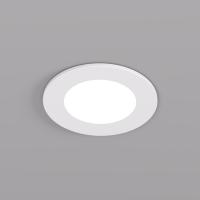 DK3101-WH Встраиваемый влагозащищенный светильник, IP65, до 10 Вт, LED, GU5,3, белый
