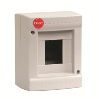 DKC Щиток настен. без дверцы, 4 мод.,IP40