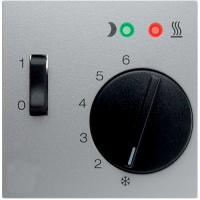 Berker S, B Алюминий матовый Накладка терморегулятора (мех.20340000)