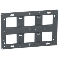 Legrand Mosaiс Суппорт 2X3-местный Legrand Mosaiс Суппорт 2X3-местный