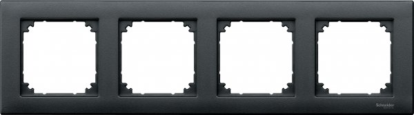 SE Merten SM M-Plan Антрацит Рамка 4-ая