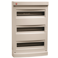 DKC Щиток настен. без дверцы, 54(3Х18) мод.,IP40