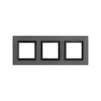 DKC Avanti Графитовый Металл Рамка 6 модулей
