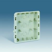 Simon 27 Монтжная коробка для рамки арт.27723-35 (3 ряда), скрытый монтаж