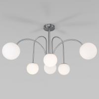 Потолочная люстра с плафонами 30177/6 хром Eurosvet Alix
