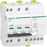 Schneider Electric  Выключатель автоматический дифференциального тока iCV40 3P+N 6кА 40A B 30мA тип AC