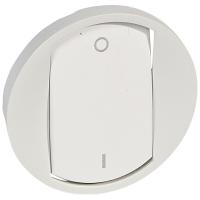 Legrand Celiane Бел Клавиша Выключателя 2х полюсного (мех 067020)