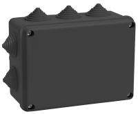 IEK Коробка расп. КМ41242 150х110х70мм IP55 10 вв. черная