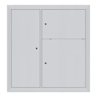 Щит этажный до 4 кв. без окна слаботочка слева (1000х950х150) EKF Basic