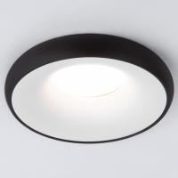 Встраиваемый точечный светильник 118 MR16 белый/черный Elektrostandard Void a053348