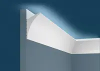 Карниз KX007, 70х42, 2000мм, Экополимер/9 Карниз KX007, 70х42, 2000мм, Экополимер/9